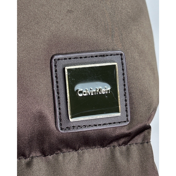 CALVIN KLEIN Women's Quilted Puffer Jacket 60/40 Duck/Waterfowl Feathers NO HOOD - Picture 6 of 16